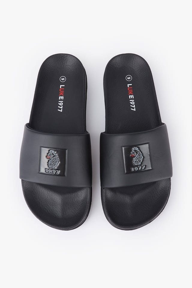 Luke 1977 Luke 1977 Men's Porto Covo Slide in Black - 2