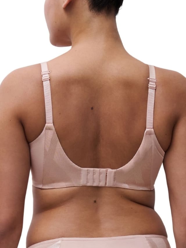Chantelle Chantelle Women's Glaze Very Covering Moulded Bra in Pink - 2