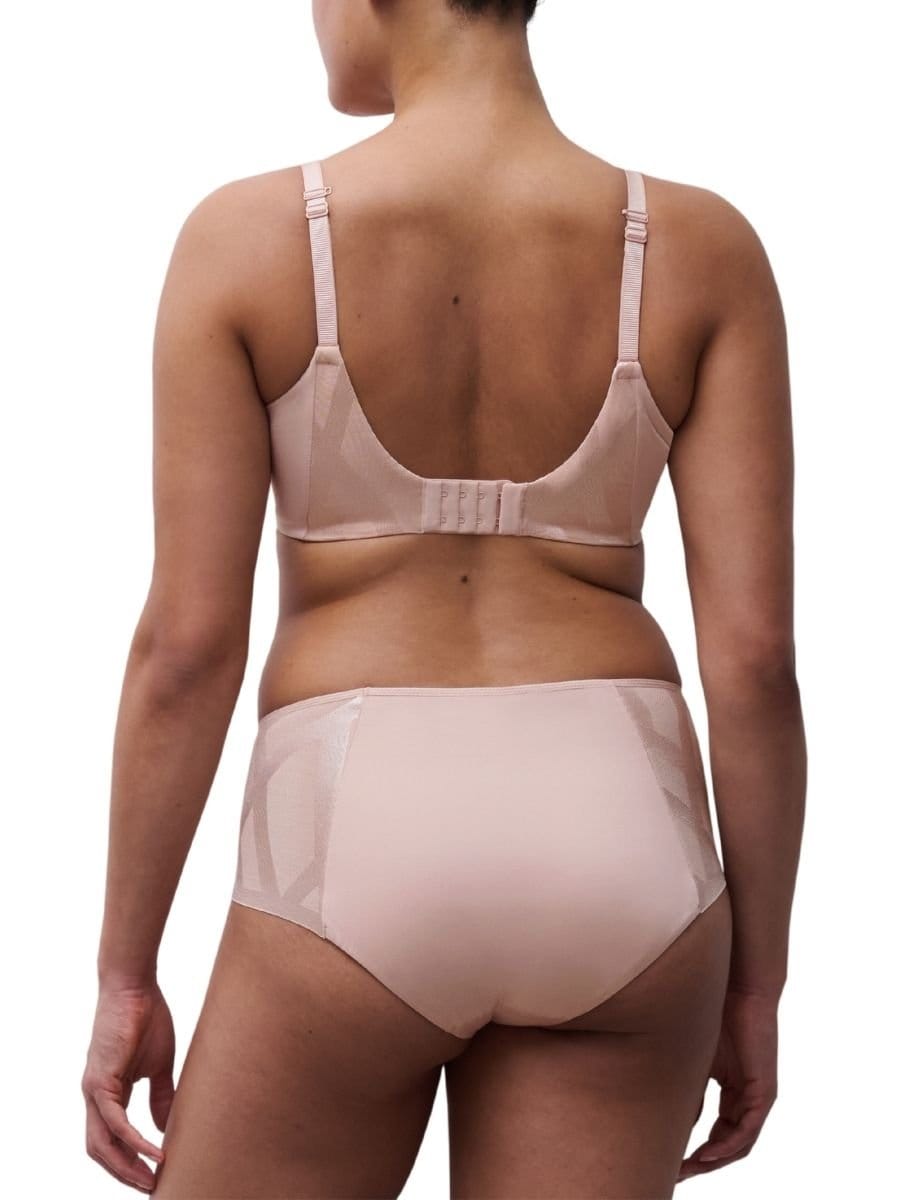 Chantelle Chantelle Women's Glaze Very Covering Moulded Bra in Pink - 4