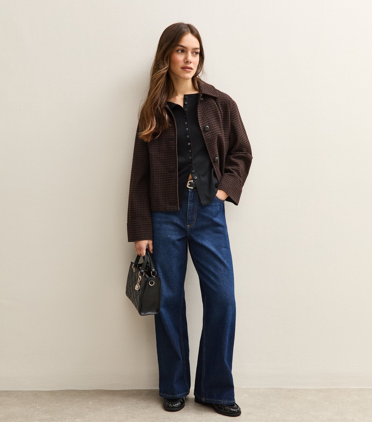 New Look Women's Petite Black Button Through Tank Top New Look - 3