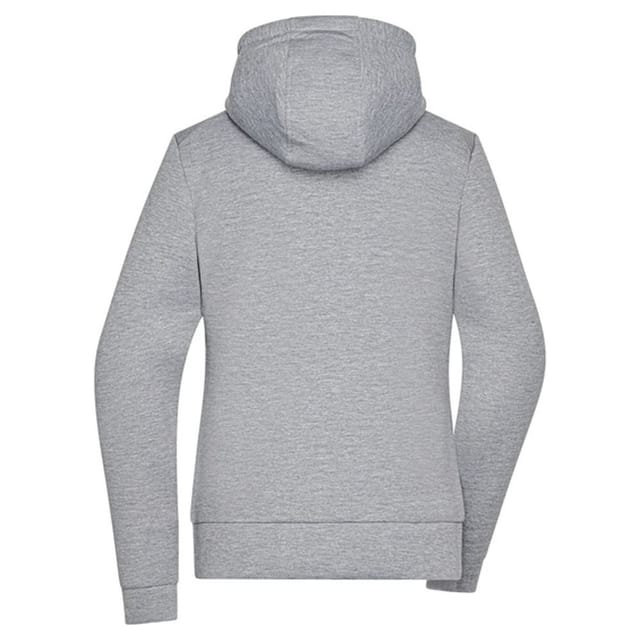 James and Nicholson James and Nicholson Women's Hooded Jacket in Light Grey - 2