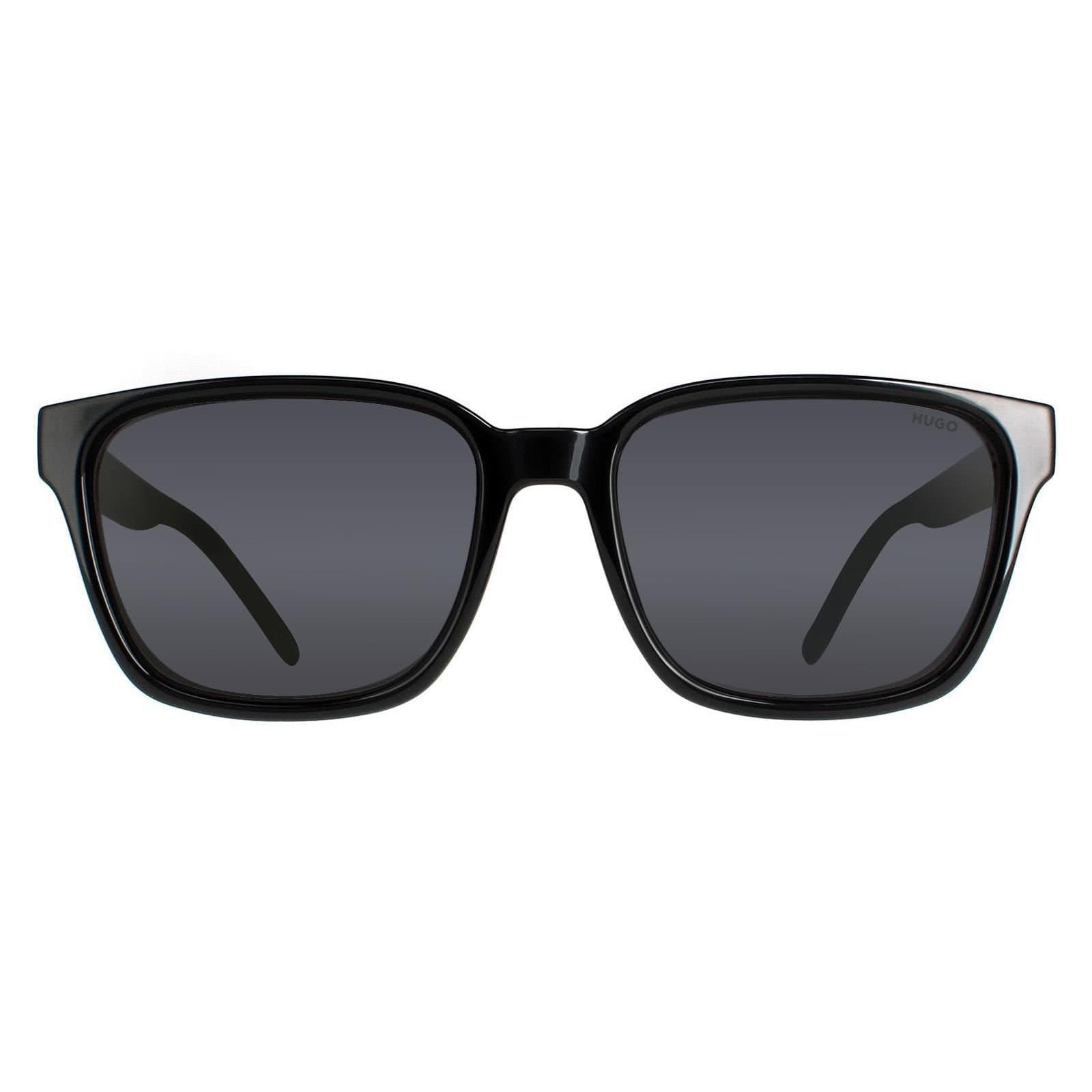 HUGO HUGO Men's Rectangle Black Grey Blue HG 1162/S