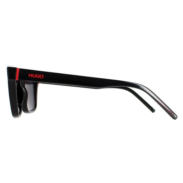 HUGO HUGO Men's Rectangle Black Grey Blue HG 1162/S - 3