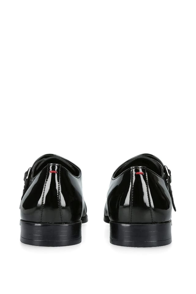 KG Kurt Geiger KG Kurt Geiger Men's 'Cruz Patent Monk' Shoes in Black - 3