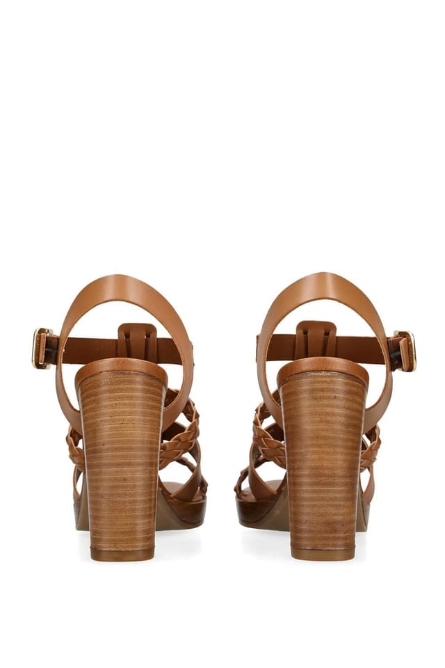Carvela Carvela Women's 'Krill' Leather Heels in Tan - 3