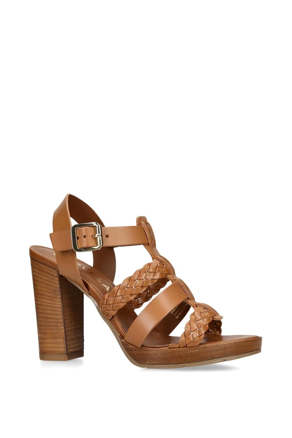 Carvela Carvela Women's 'Krill' Leather Heels in Tan - 4