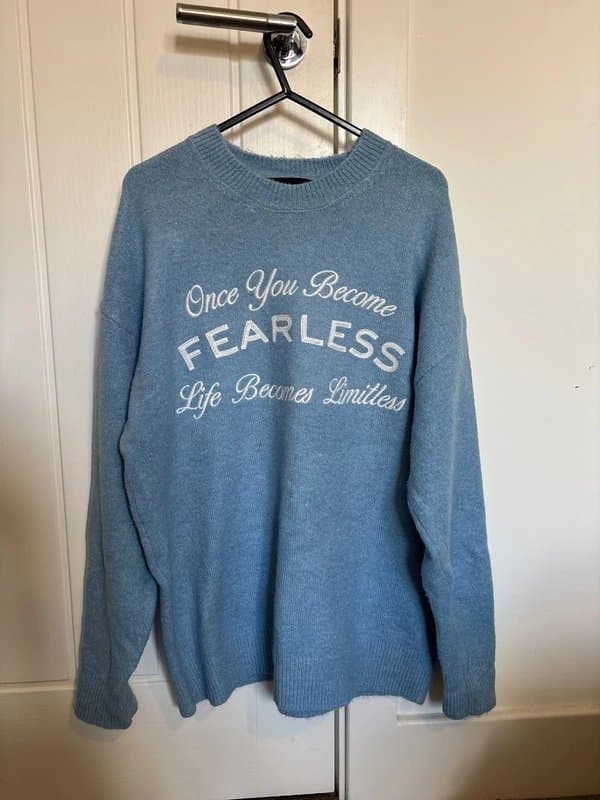 Bershka Knitted long sleeve top
