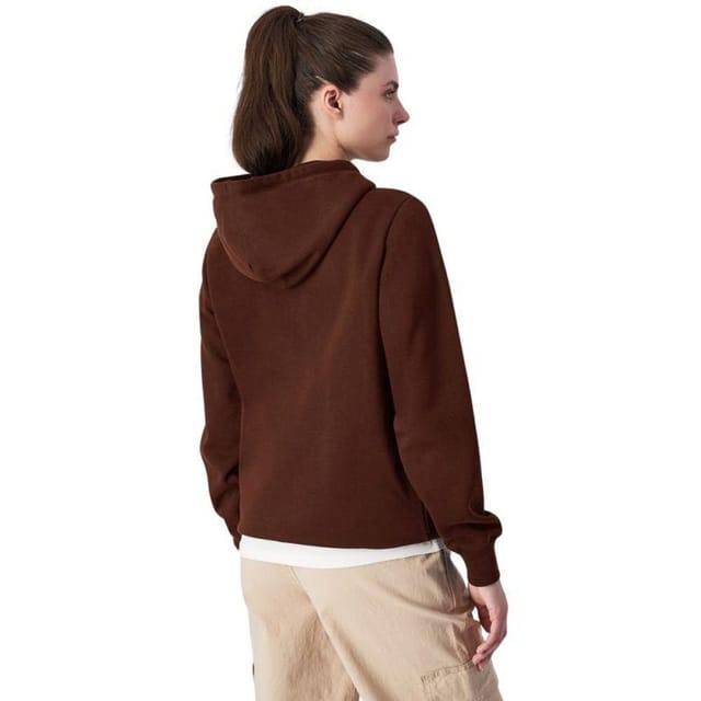 Champion Champion Women's Chest Logo Hoodie in Brown - 2