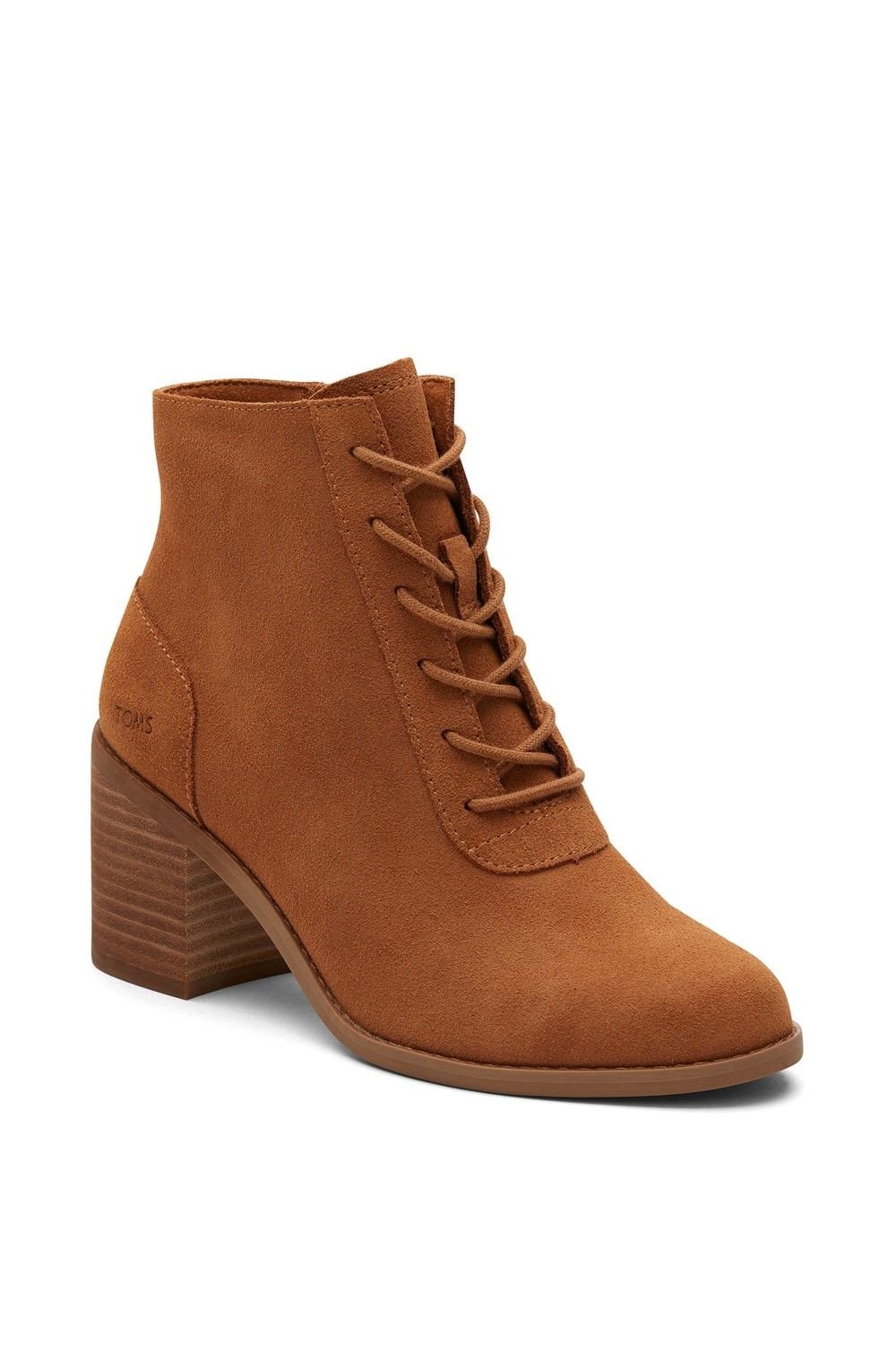 TOMS TOMS Women's 'Evelyn' Ankle Boots in Tan - 2