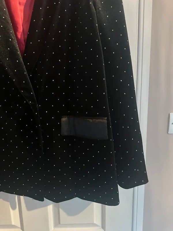 Never Fully Dressed Never Fully Dressed sparkle blazer UK 16/ L