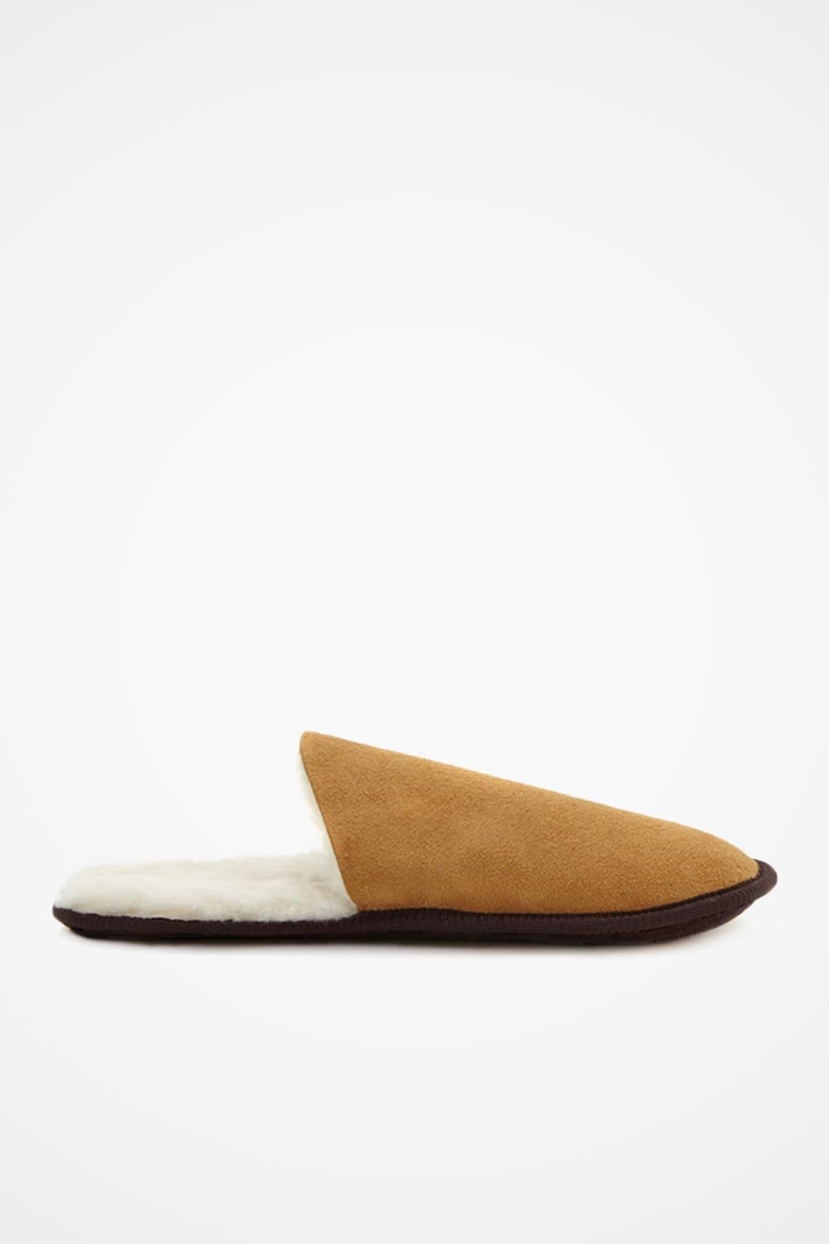 Celtic & Co Celtic & Co Women's Sheepskin Scuff Slippers in Light Tan