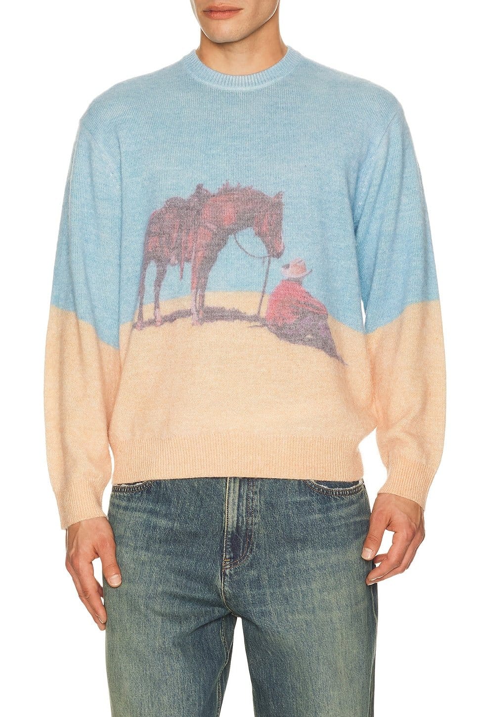 revolve So Far Away Printed Sweater - 1