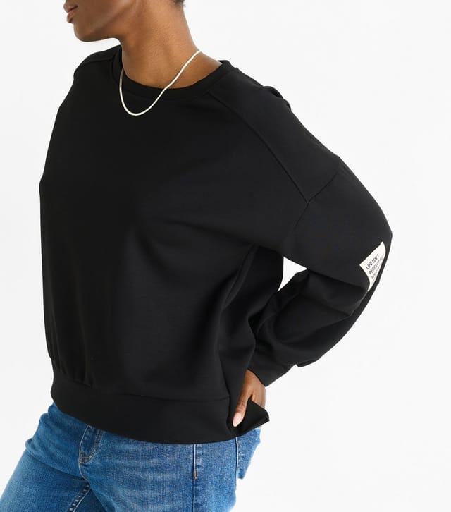 Gini London Women's Black Lightweight Jumper Gini London New Look - 2