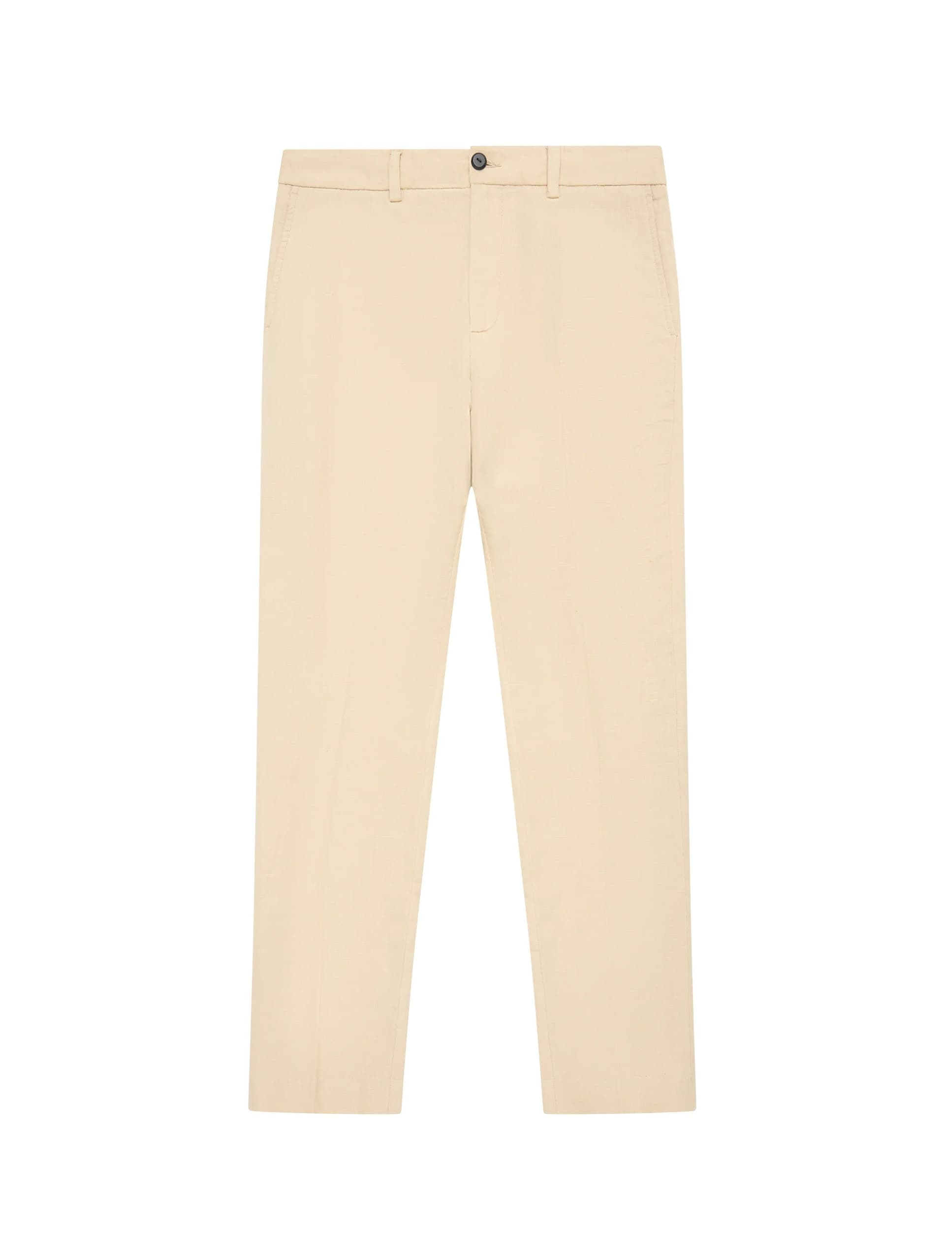French Connection Linen Suit Trousers Sand