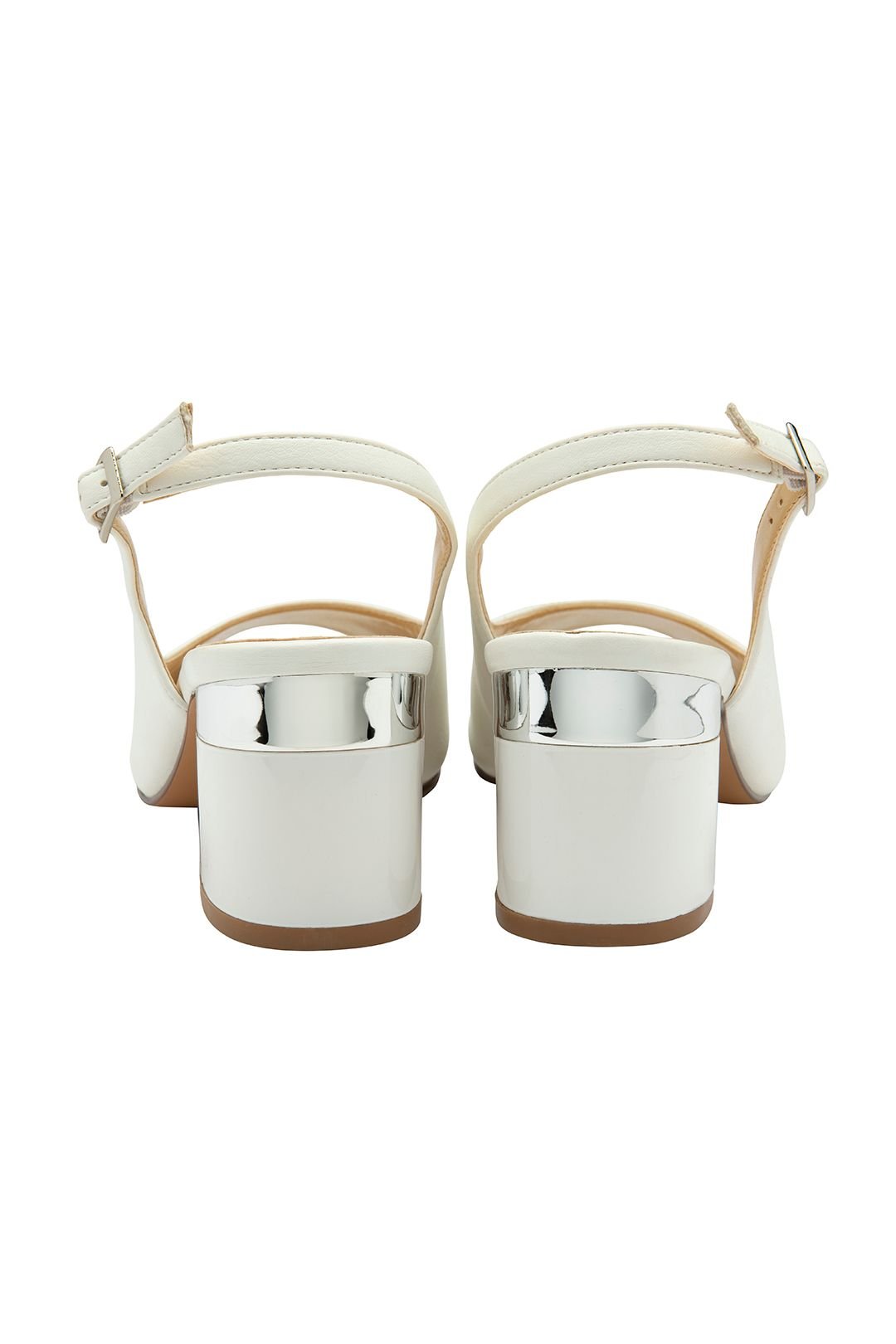 Lotus Lotus Women's White 'Evelyn' Peep-Toe Shoes - 3