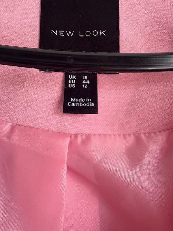 New Look Pink blazer