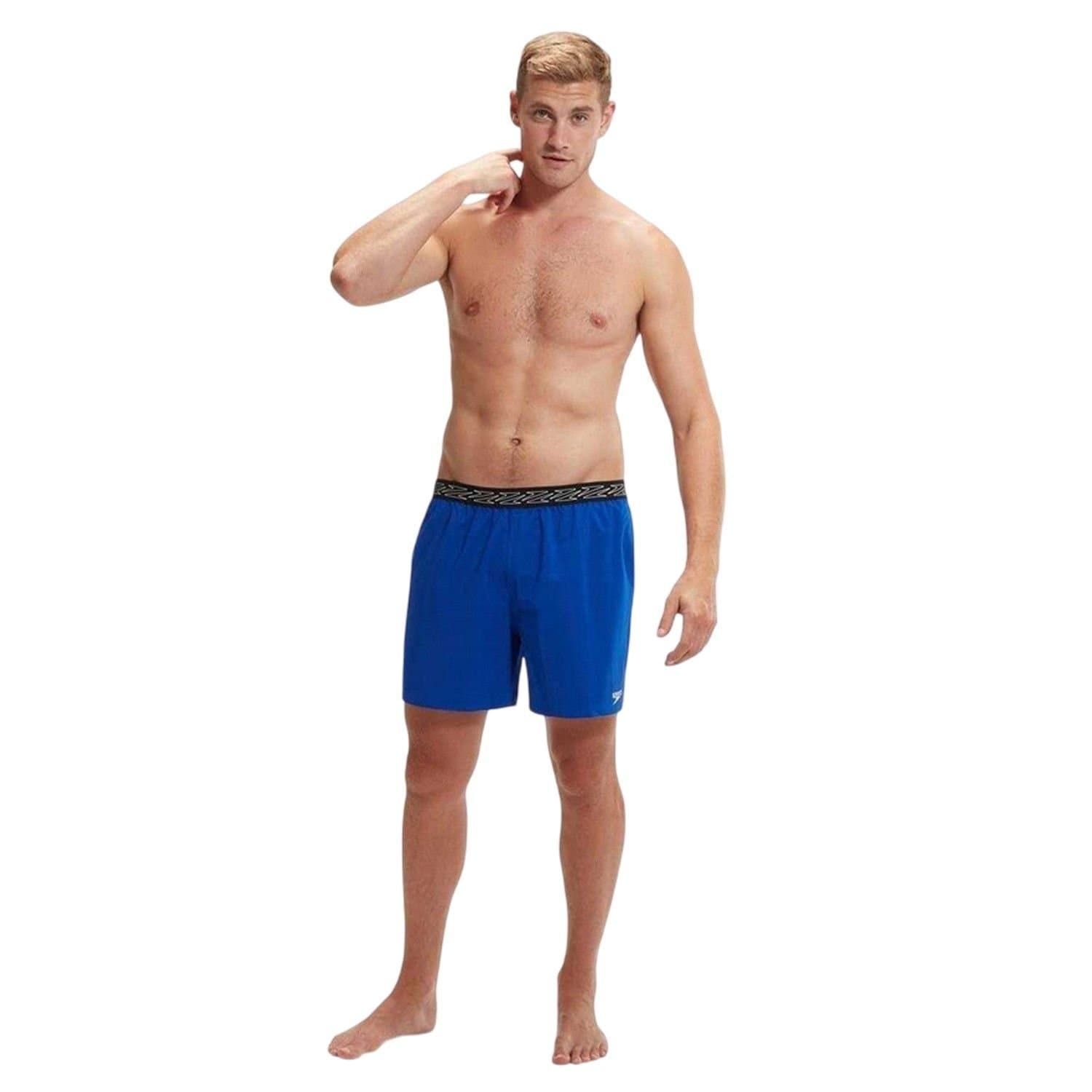 Speedo Speedo Men's Hyper Boom Plain Swim Shorts in Blue