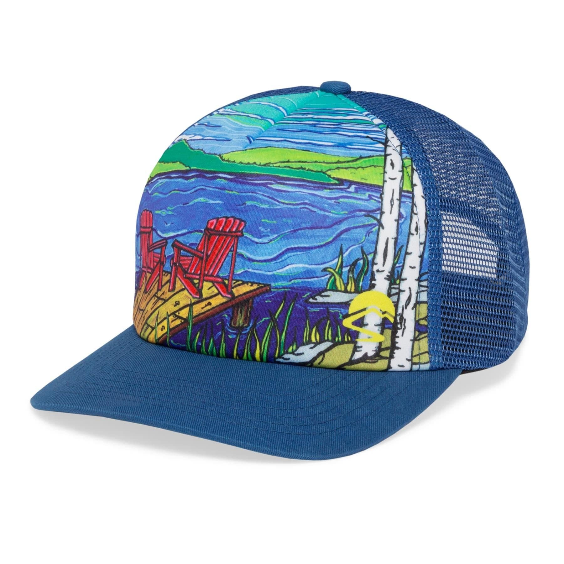 Sunday Afternoons Sunday Afternoons Men's 'Artist Series' Limited Edition Trucker Cap in Blue