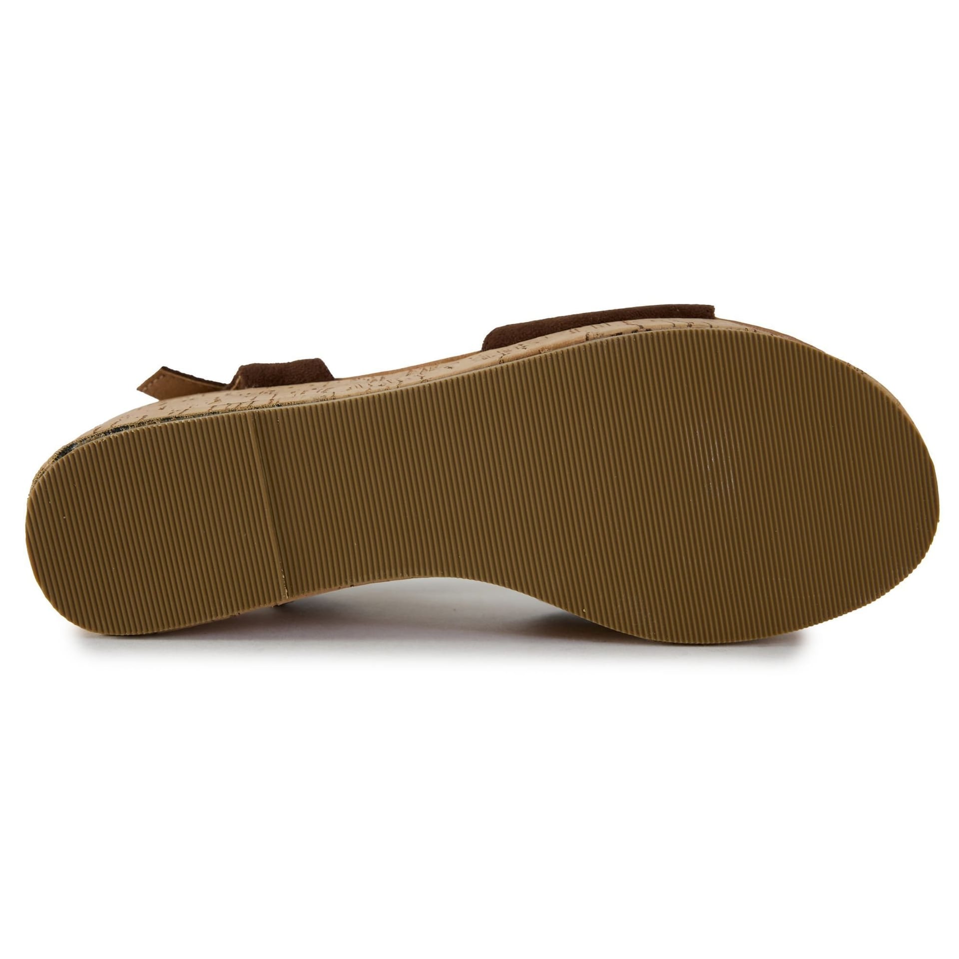 V.GAN V.GAN Women's Gotu Cork Wedge Sandals in Brown - 4