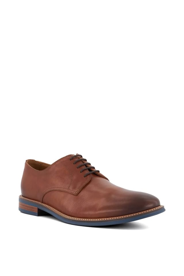Dune London Dune London Men's 'Stanley' Leather Lace Up Shoes in Brown - 2
