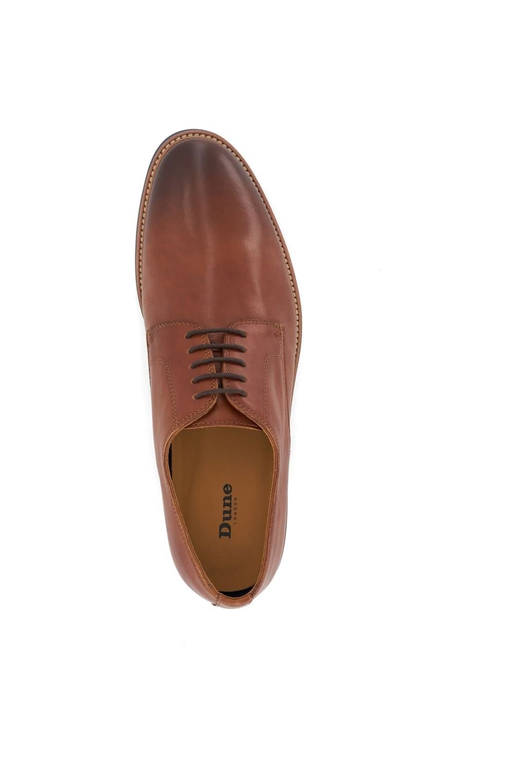 Dune London Dune London Men's 'Stanley' Leather Lace Up Shoes in Brown - 4