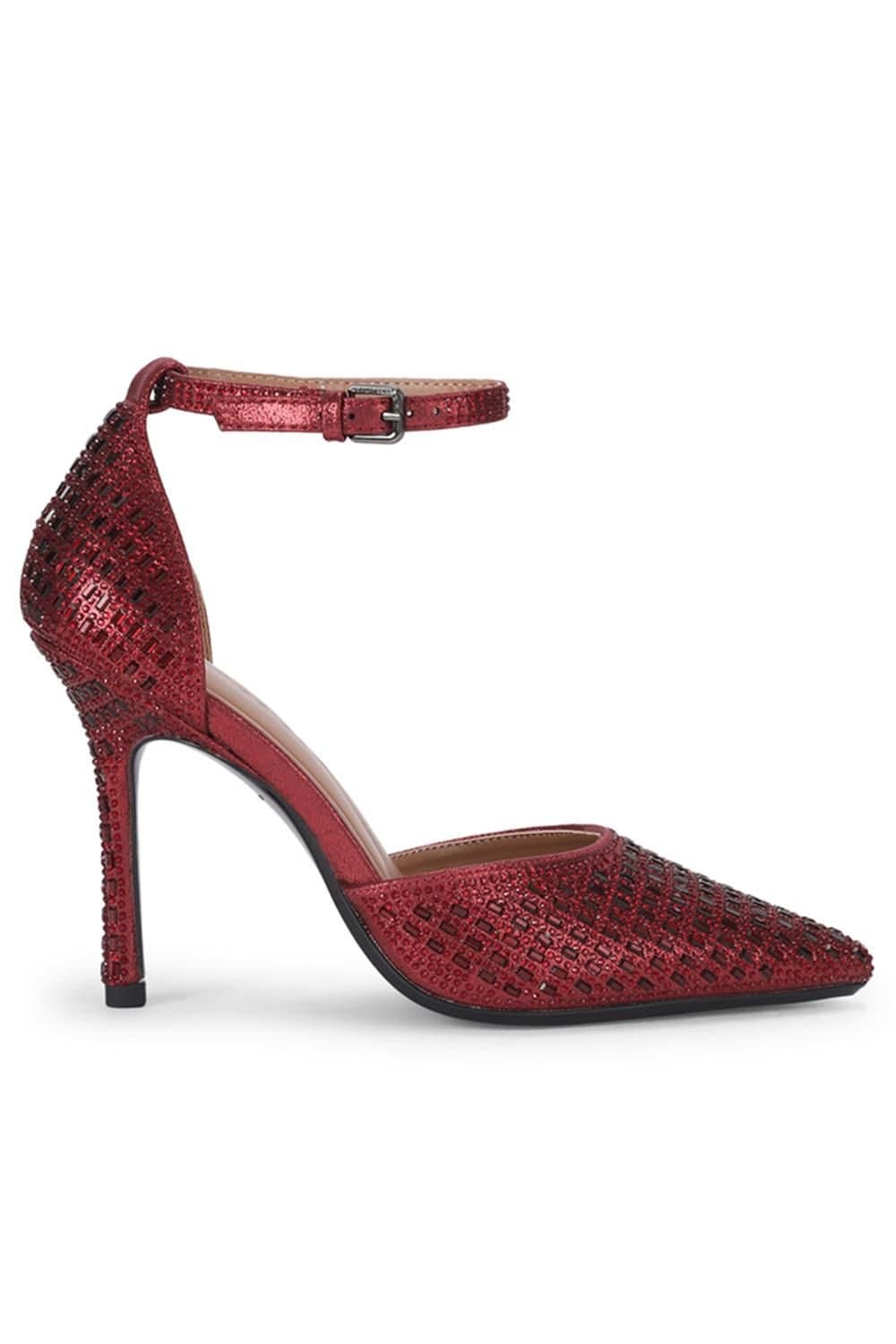 KG Kurt Geiger KG Kurt Geiger Women's 'Fleur Court' Sandals in Wine