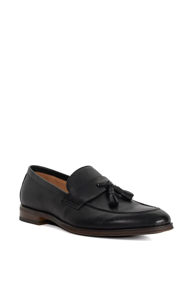 Dune London Dune London Men's 'Showman' Leather Loafers in Black - 2