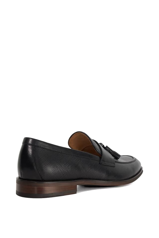 Dune London Dune London Men's 'Showman' Leather Loafers in Black - 3