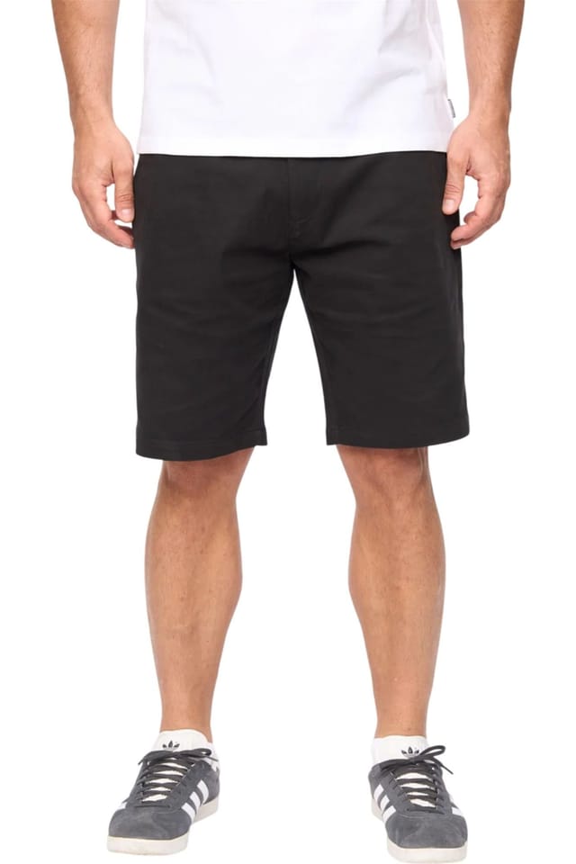 Bewley&Ritch Bewley&Ritch Men's Clarksten Cotton Regular Chino Shorts in Black - 2