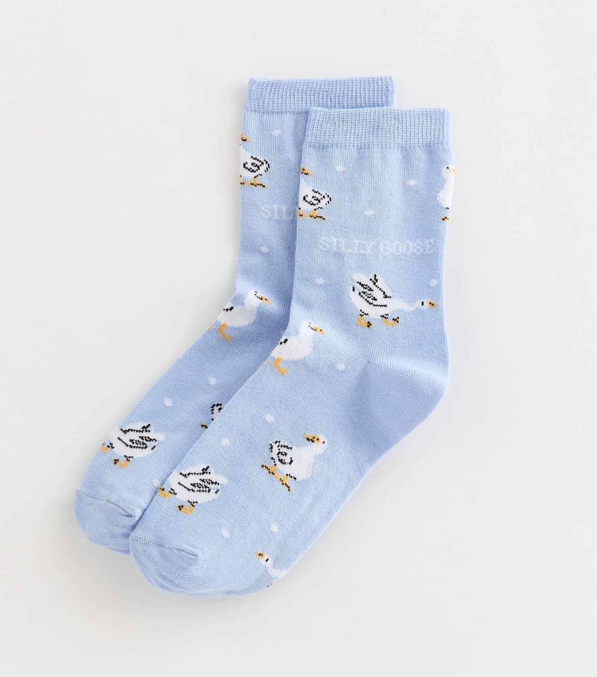 New Look New Look Light Blue Silly Goose Socks