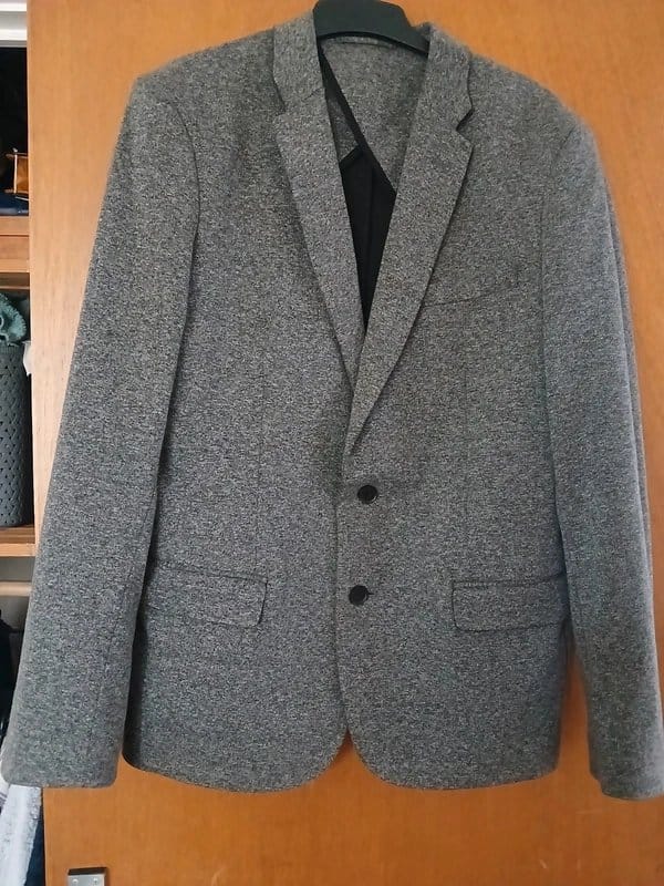 New Look Light Grey Men's Blazer 42R