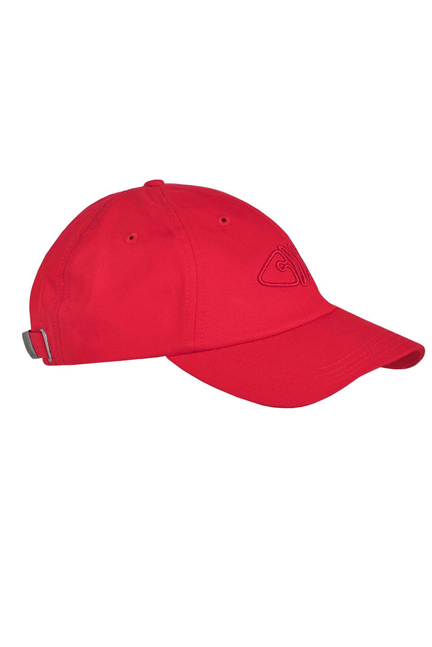 Weird Fish Weird Fish Men's Bude Branded Twill Cap in Red - 2
