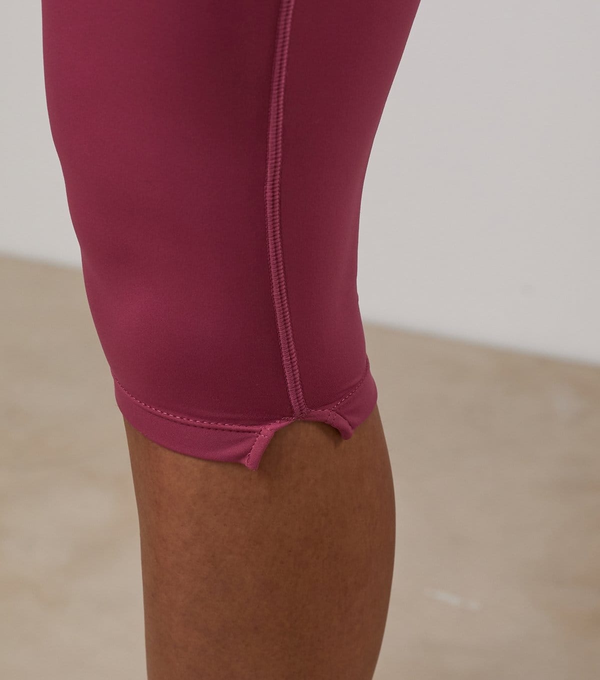 Gym King Women's Light Burgundy 365 Capri Leggings Gym King New Look - 4