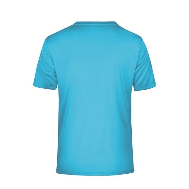 James and Nicholson James and Nicholson Men's Active T-Shirt in Turquoise - 2