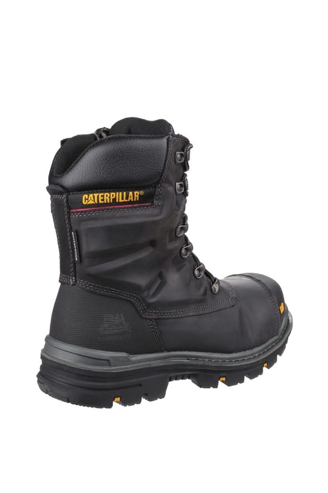 Caterpillar Caterpillar Men's 'Premier' Leather Safety Boots in Black - 2