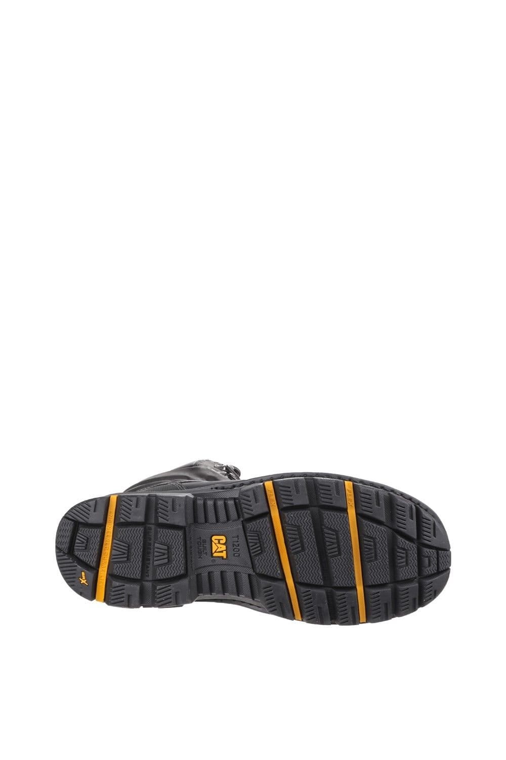Caterpillar Caterpillar Men's 'Premier' Leather Safety Boots in Black - 4