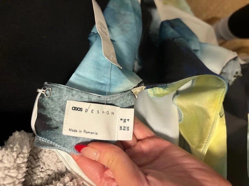 ASOS ASOS tie dye dress