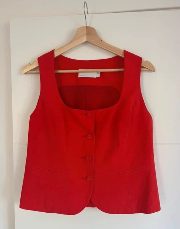 ASOS Red Vest top - 1