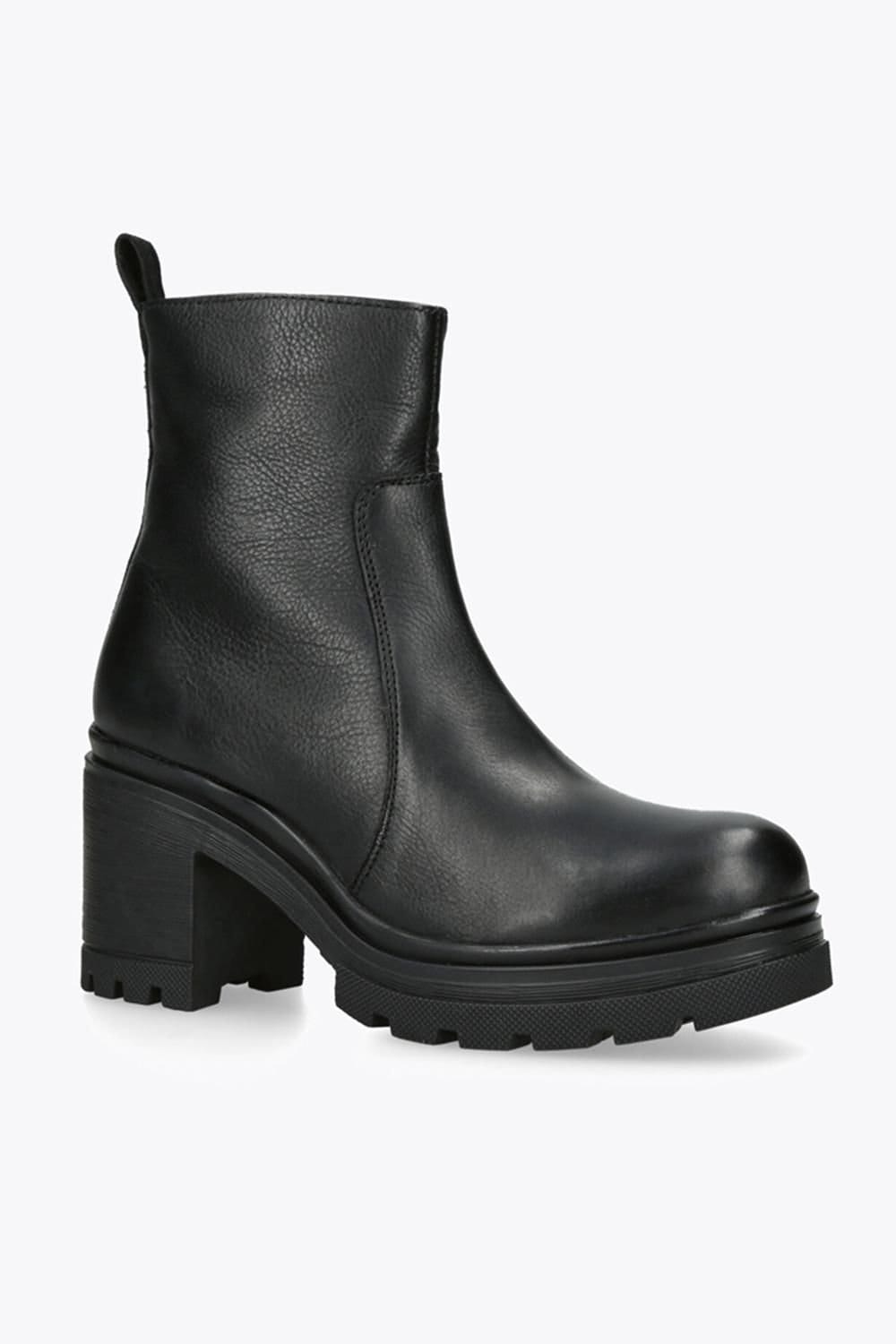 Kurt Geiger London Kurt Geiger London Women's 'Kgl Covent Pull On' Leather Boots in Black - 4