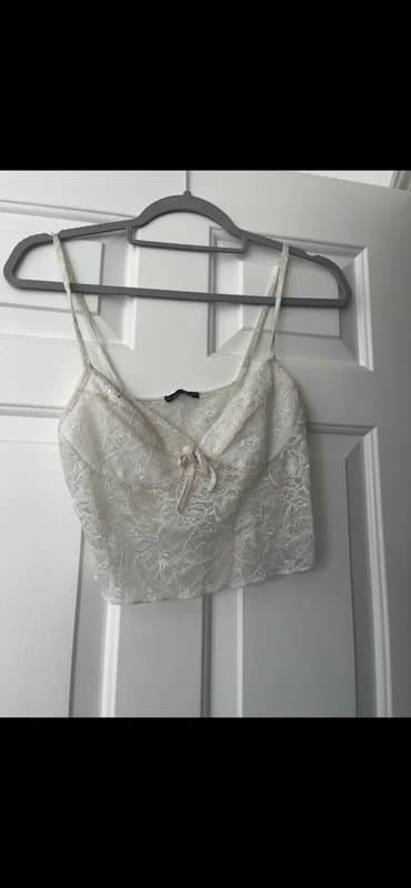 Bershka Bershka white top