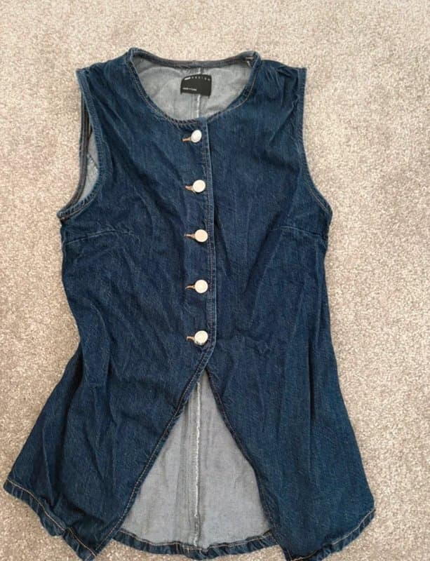 ASOS ASOS Denim Waistcoat
