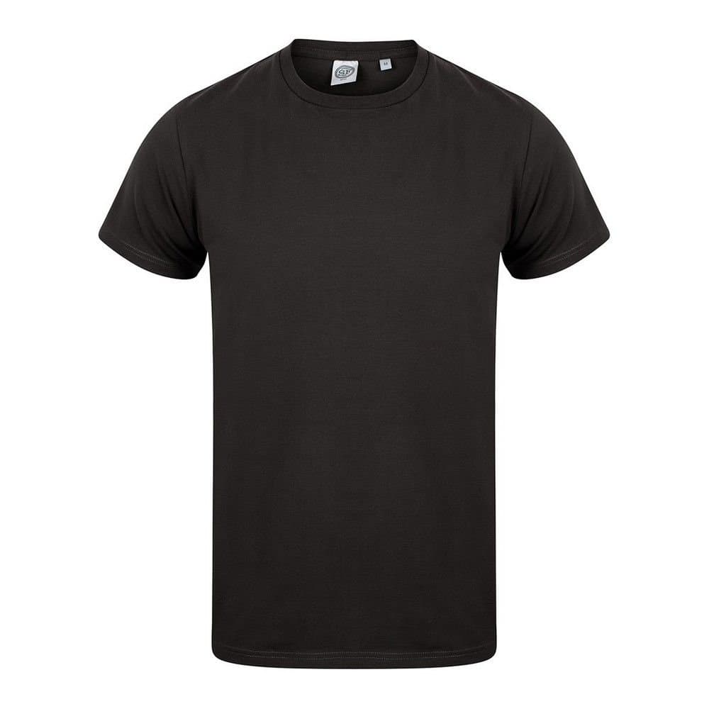SF Men SF Men Men's Feel Good Stretch T-Shirt in Black