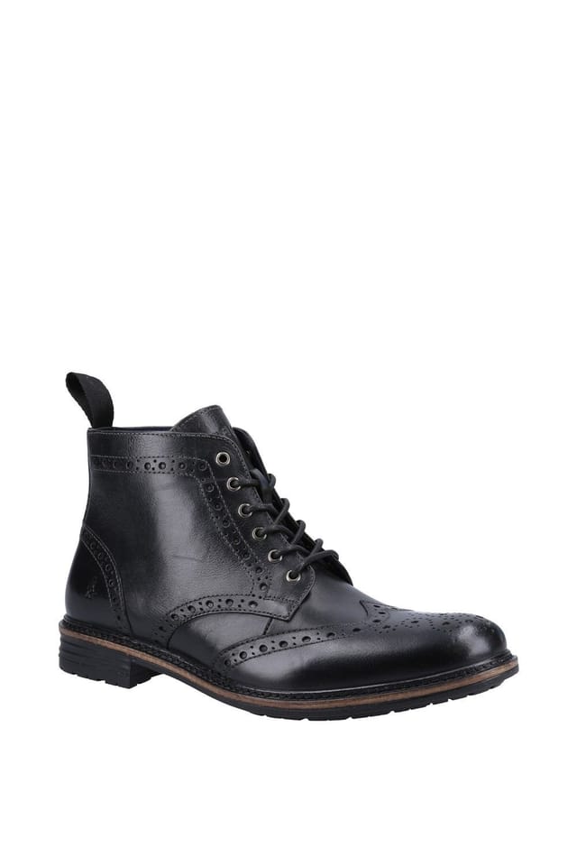 Hush Puppies Hush Puppies Men's Joshua Brogue Boot in Black - 2