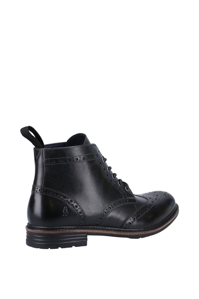 Hush Puppies Hush Puppies Men's Joshua Brogue Boot in Black - 3