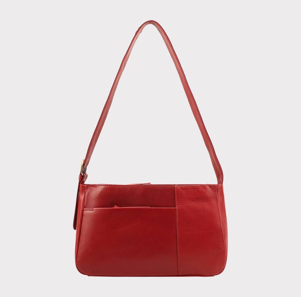 Lloyd Baker Lloyd Baker Women's Blair Leather Cross Body Bag in Raspberry - 1