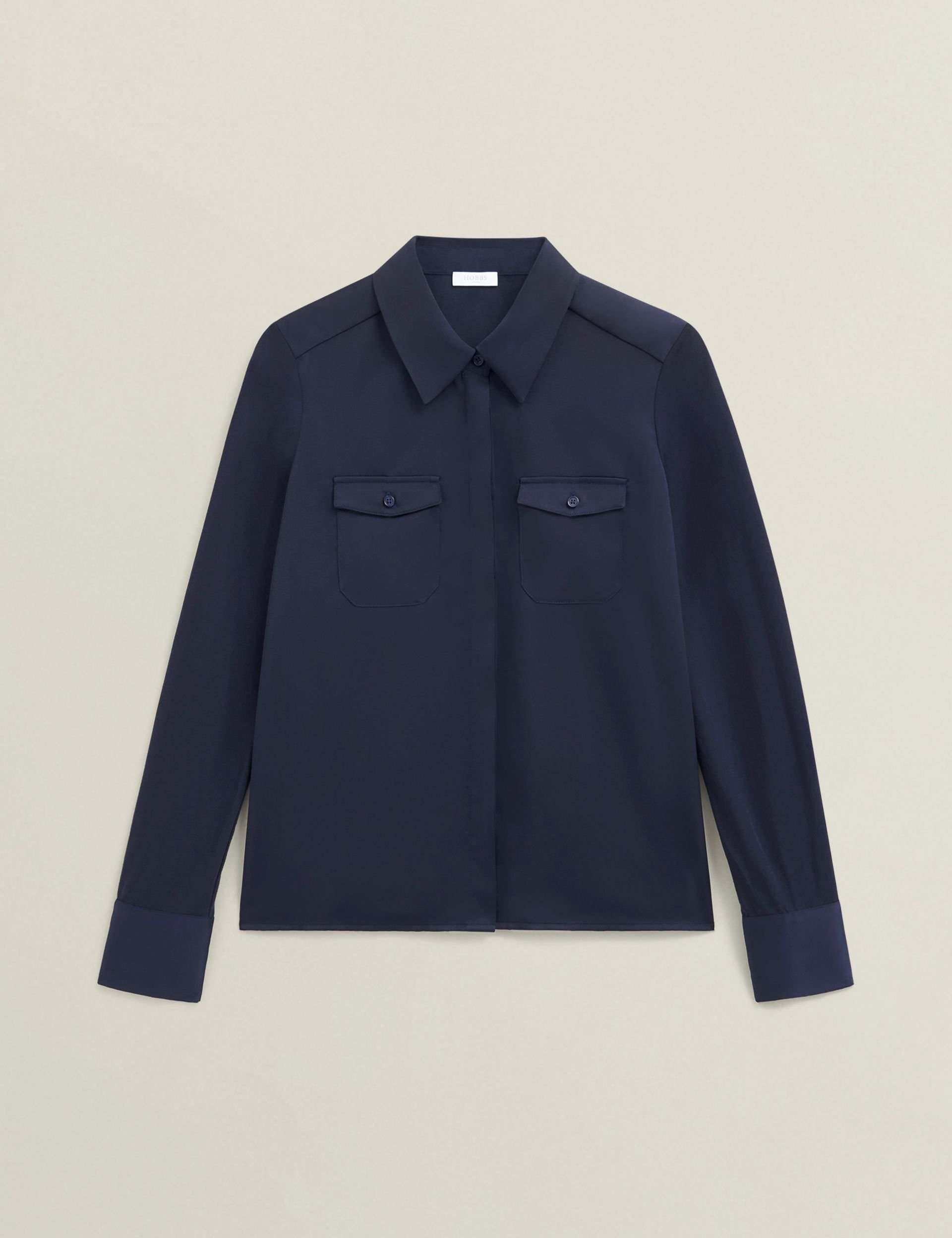 Hobbs London Hobbs London Women's Evianna Shirt in Dark Navy - 2