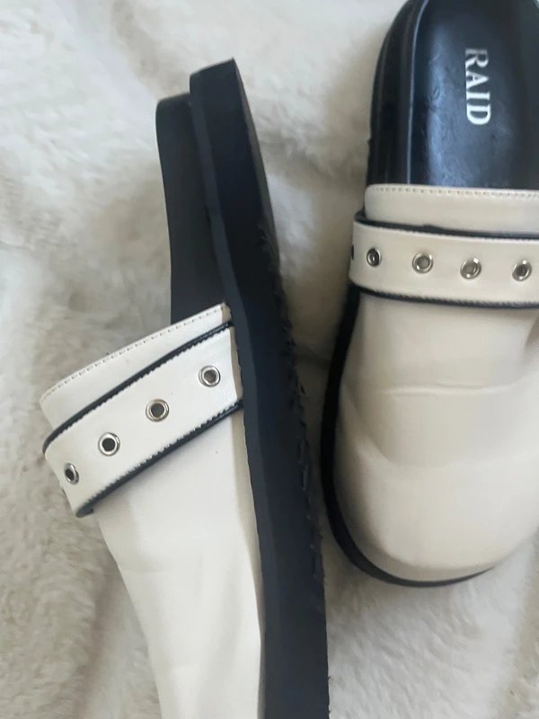 ASOS White leather style mild euro 39 - 1