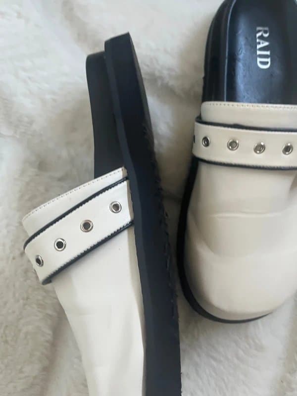 ASOS White leather style mild euro 39