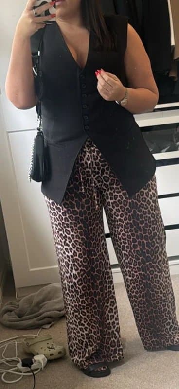 ASOS ASOS design black waistcoat