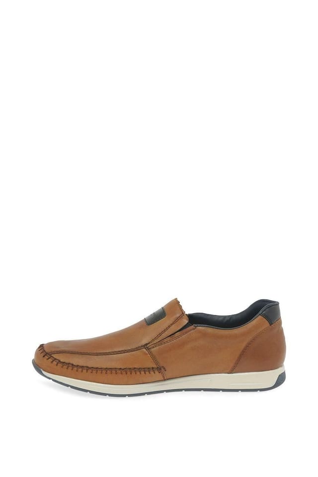 Rieker Rieker Men's 'Tempo' Slip On Shoes in Tan - 2